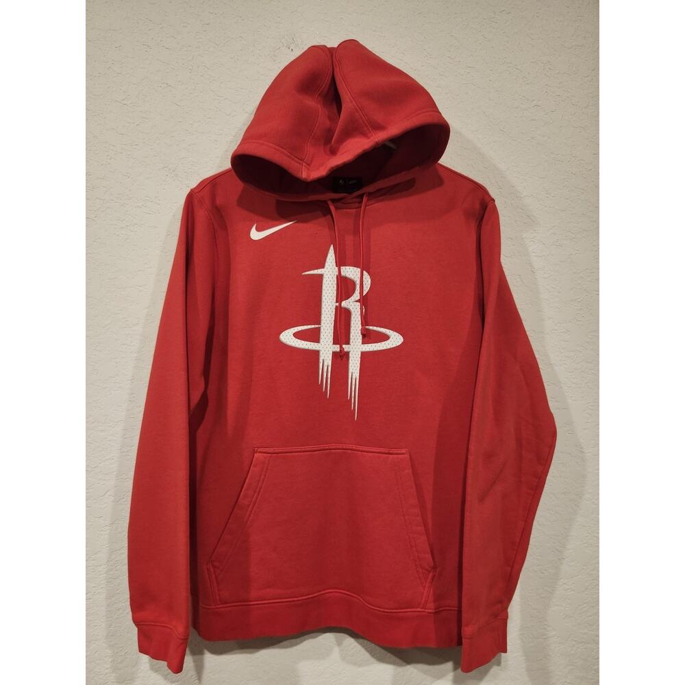 Nike NBA Houston Rockets Red Hoodie Sweatshirt – Men’s Size M